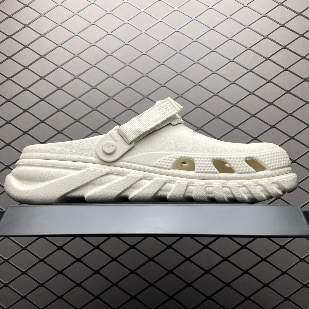  原厂品质 Crocs 卡骆驰 Duet Max Clog 涡轮系列 柔软舒适 沙滩鞋 拖鞋 凉鞋 洞洞