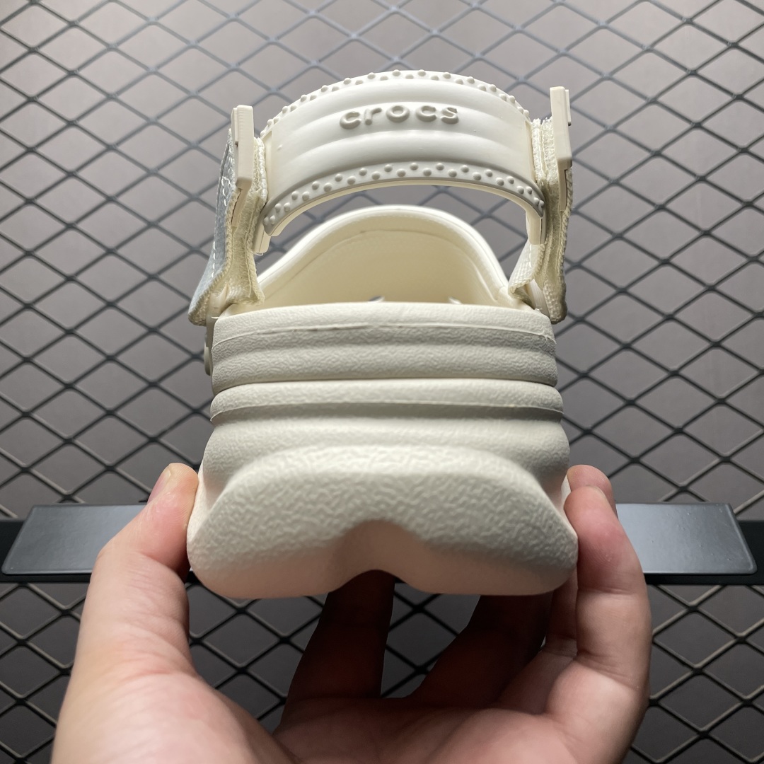  原厂品质 Crocs 卡骆驰 Duet Max Clog 涡轮系列 柔软舒适 沙滩鞋 拖鞋 凉鞋 洞洞