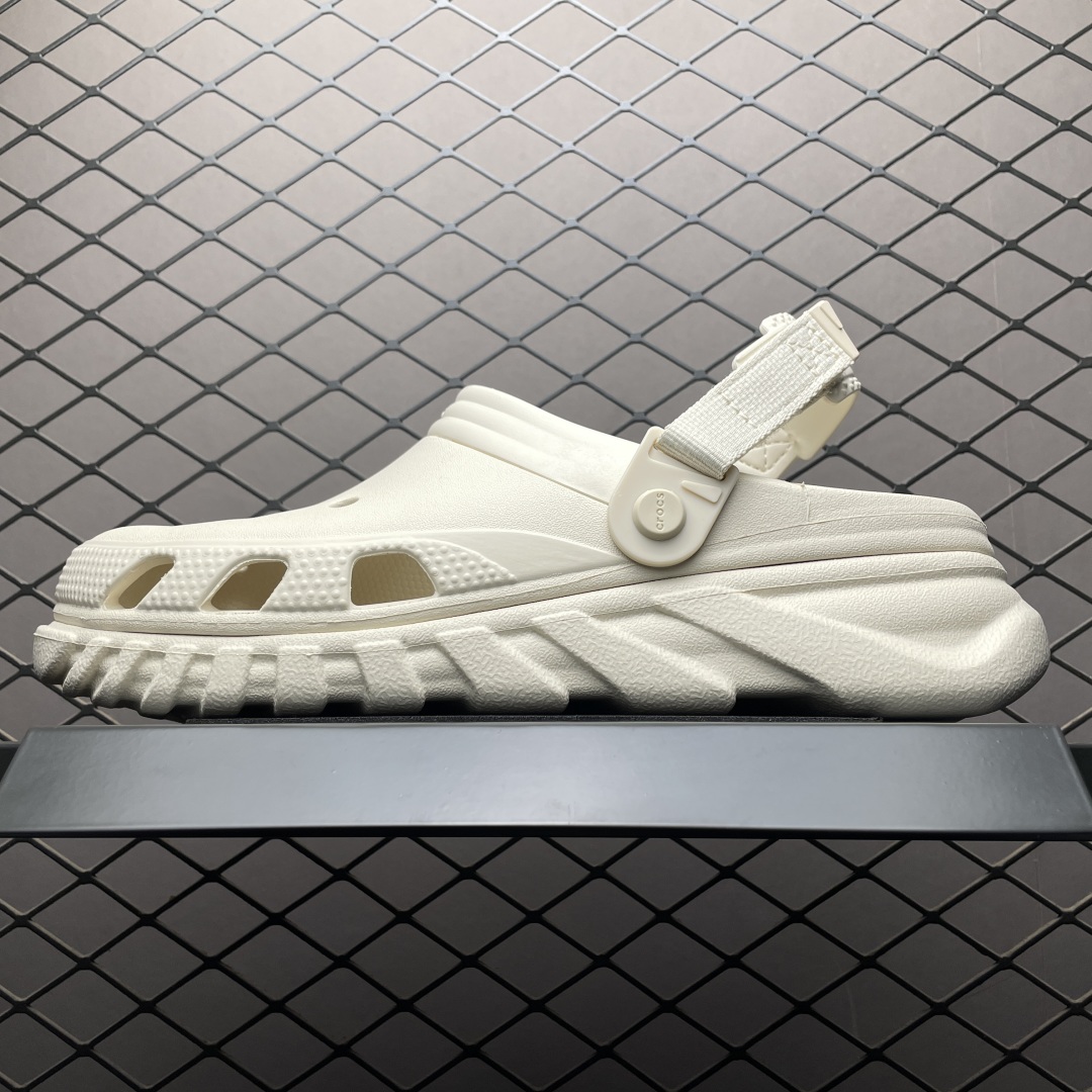  原厂品质 Crocs 卡骆驰 Duet Max Clog 涡轮系列 柔软舒适 沙滩鞋 拖鞋 凉鞋 洞洞