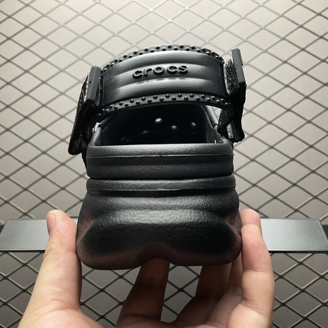   原厂品质 Crocs 卡骆驰 Duet Max Clog 涡轮系列 柔软舒适 沙滩鞋 拖鞋 凉鞋 洞