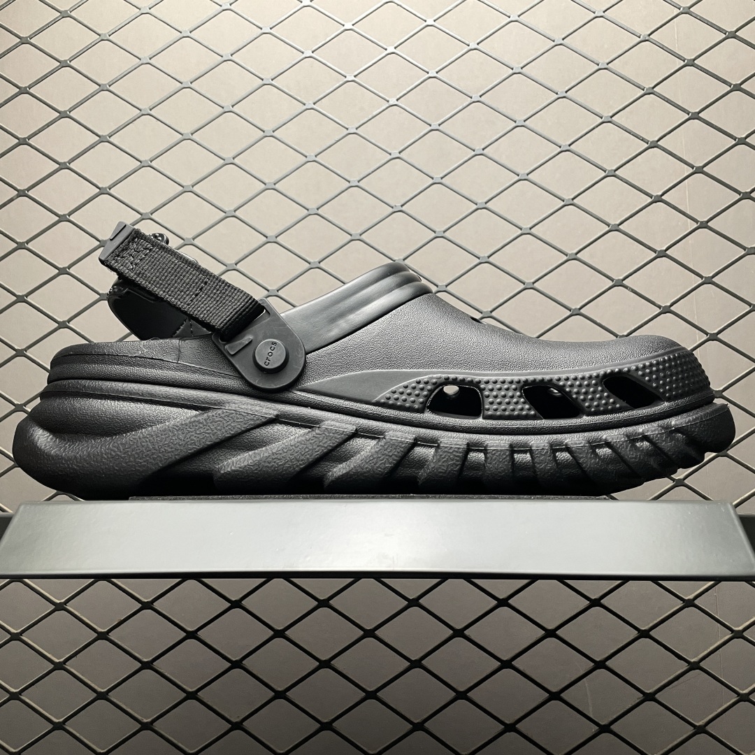   原厂品质 Crocs 卡骆驰 Duet Max Clog 涡轮系列 柔软舒适 沙滩鞋 拖鞋 凉鞋 洞