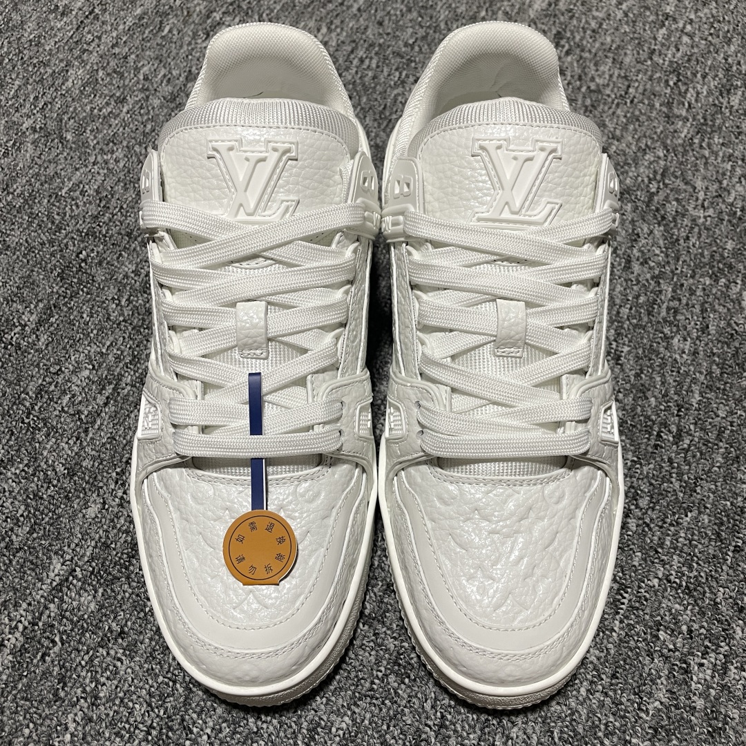  Louis Vuitton 路易威登 LV Trainer 低帮休闲板鞋 海淘代购同渠道品质 高端零售