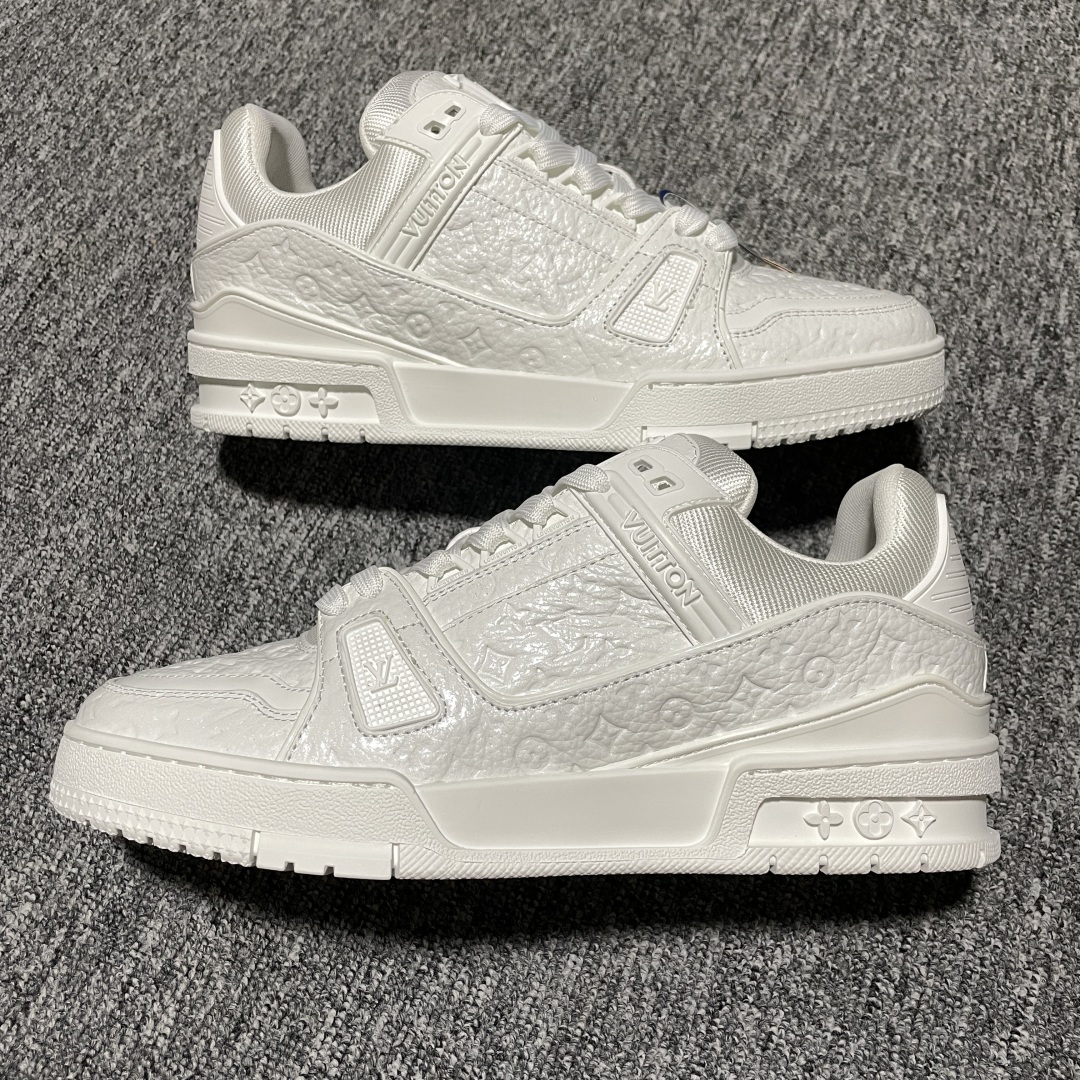  Louis Vuitton 路易威登 LV Trainer 低帮休闲板鞋 海淘代购同渠道品质 高端零售