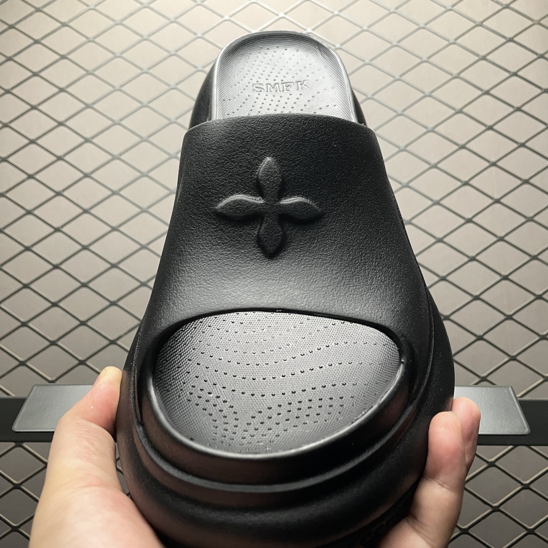  小红书爆款 SMFK Compass Sandals 十字花系列 厚底潮流休闲拖鞋 全新开发双层层超轻