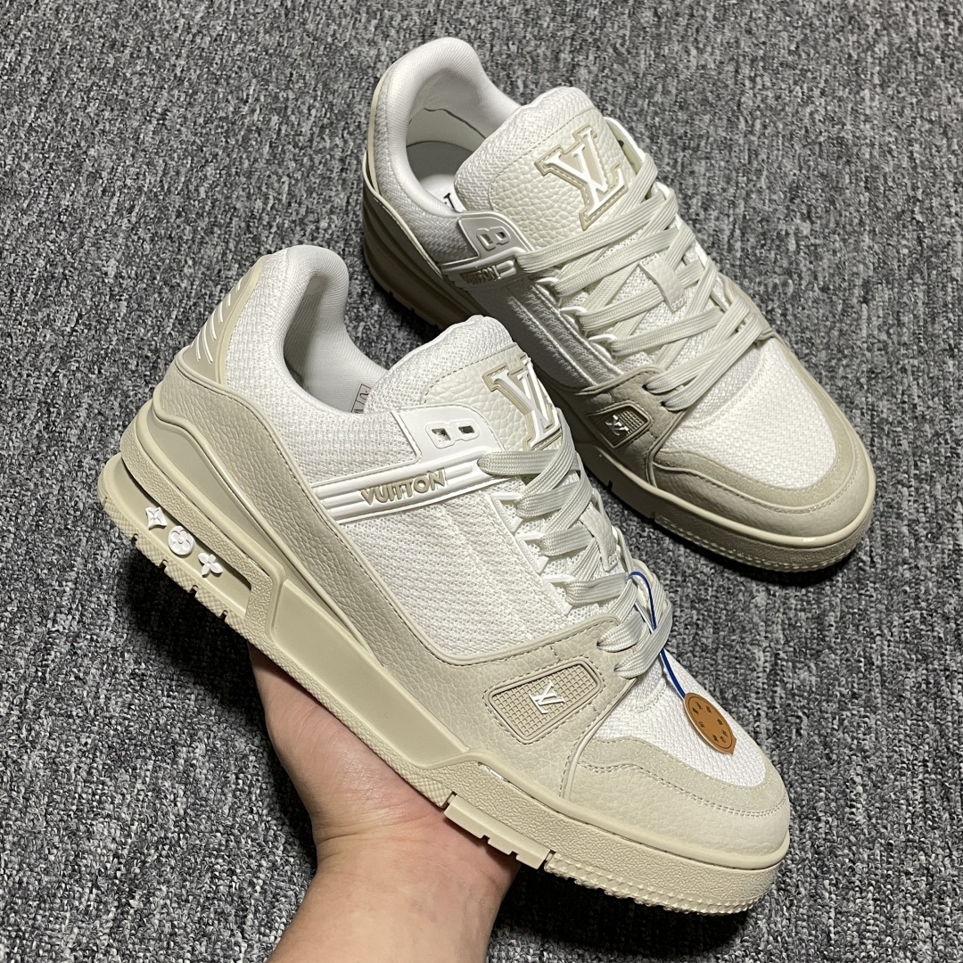   Louis Vuitton 路易威登 LV Trainer 低帮休闲板鞋 海淘代购同渠道品质 高端零