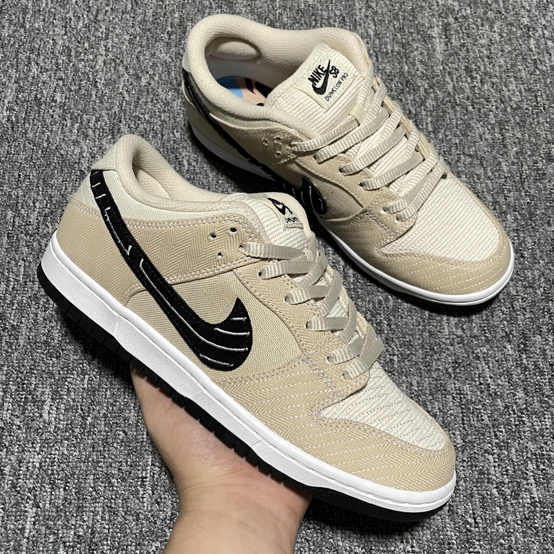   纯原 Albino & Preto x NK SB Dunk Low 撕撕乐 联名款低帮休闲板鞋 F
