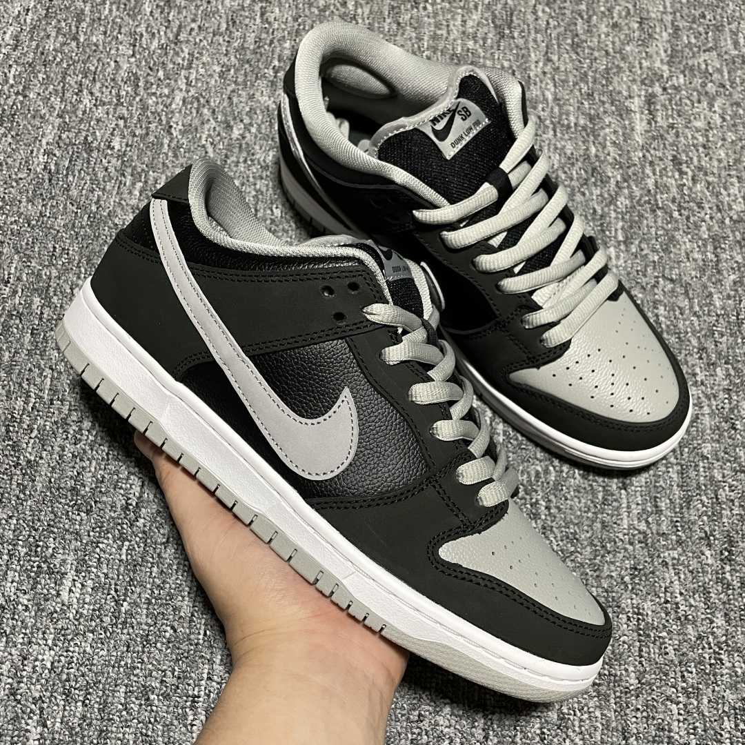  纯原 NK SB Dunk Low  J-Pack  影子灰 低帮运动休闲板鞋 BQ6817-007