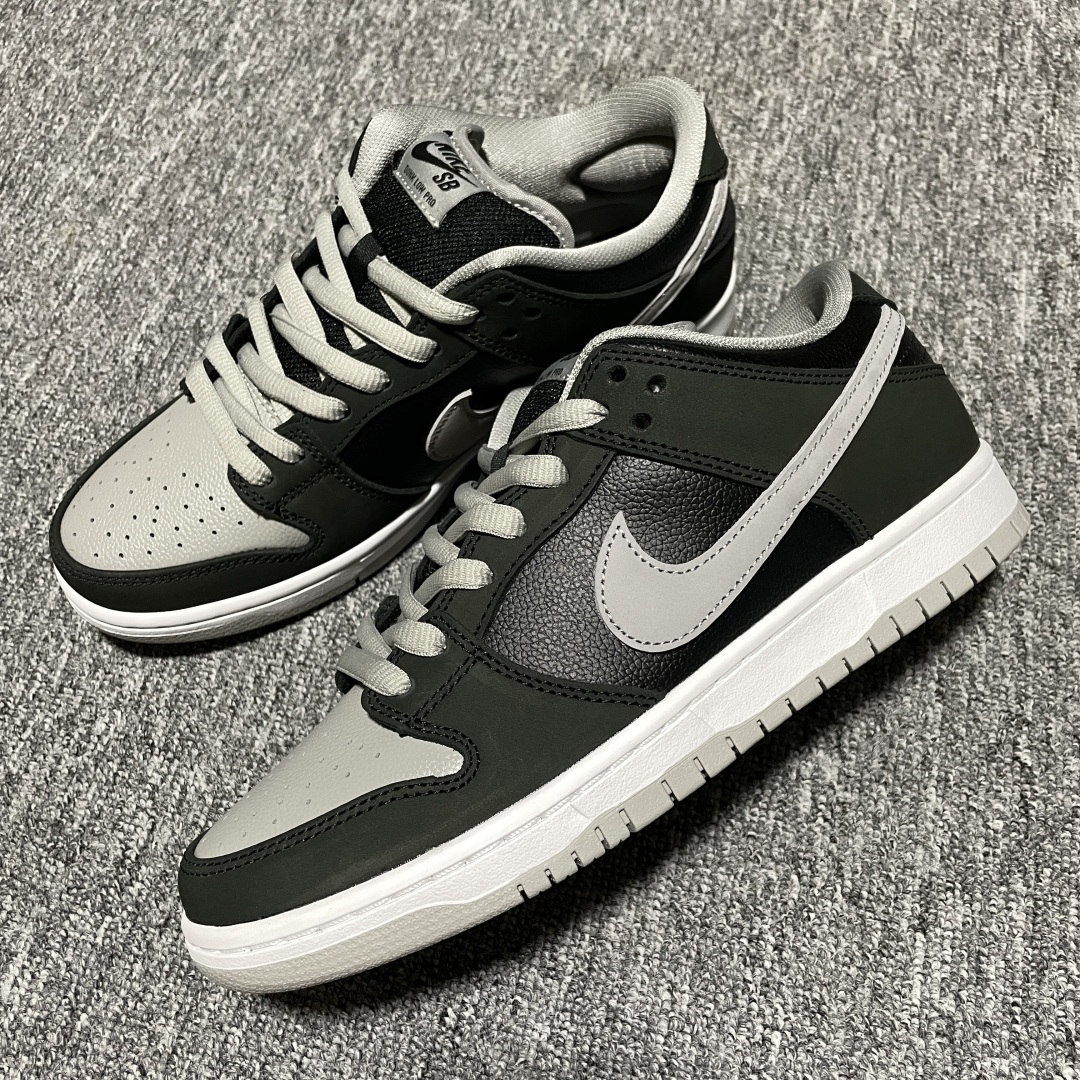   纯原 NK SB Dunk Low  J-Pack  影子灰 低帮运动休闲板鞋 BQ6817-007