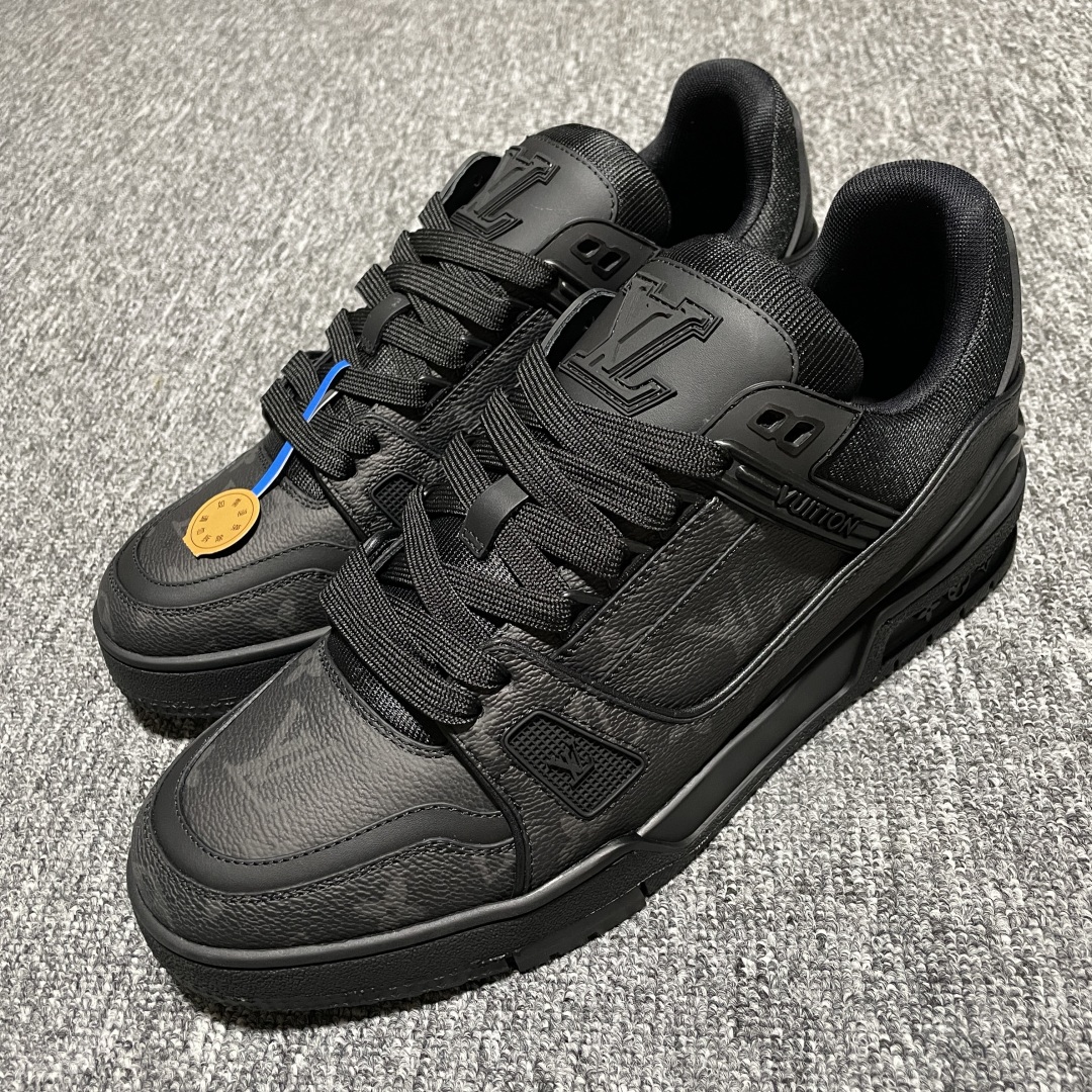   Louis Vuitton 路易威登 LV Trainer 低帮休闲板鞋 海淘代购同渠道品质 高端零