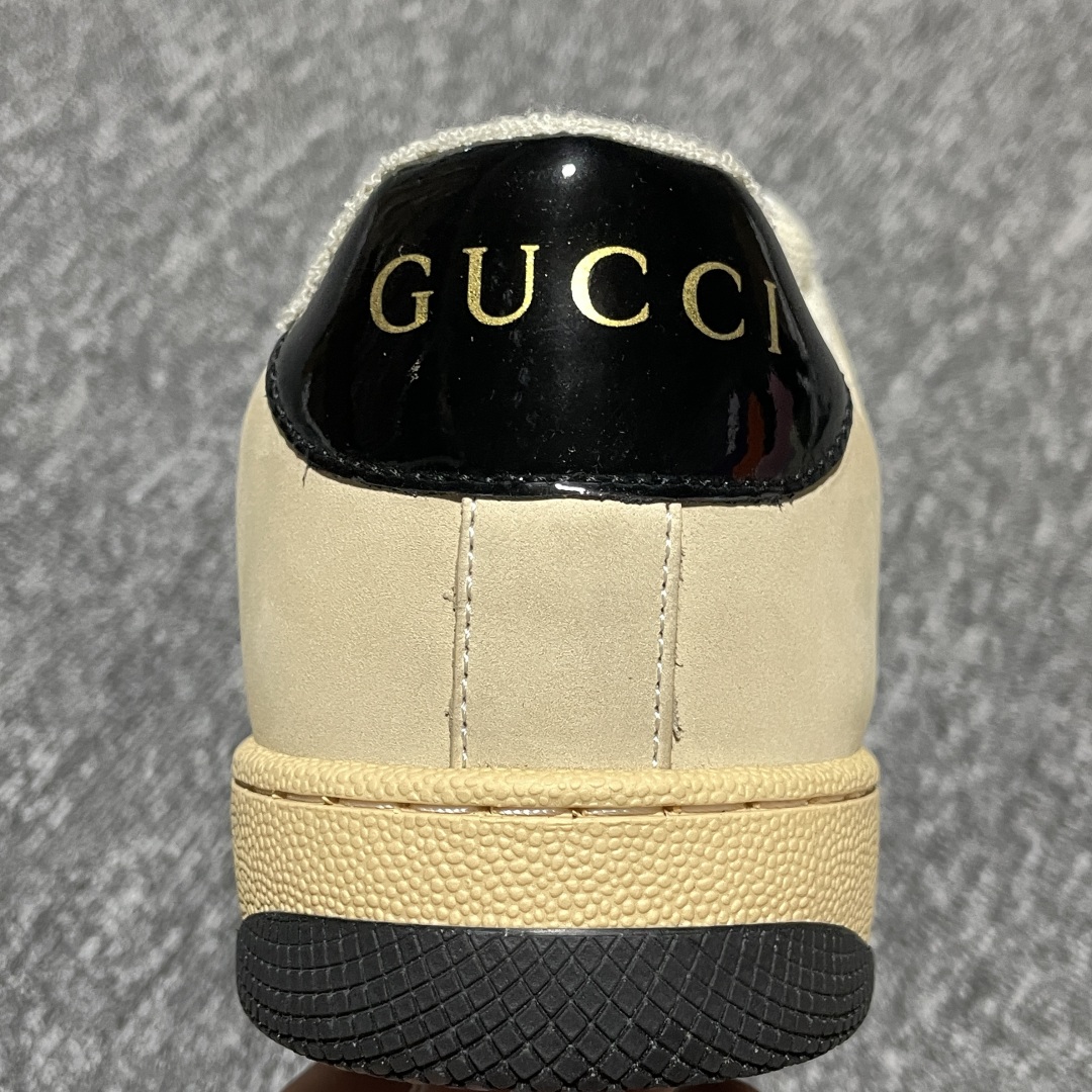   Gucci 古驰 Screener GG珐琅 复古老爹板鞋 海淘代购专供品质 正确楦型 正确固特异无