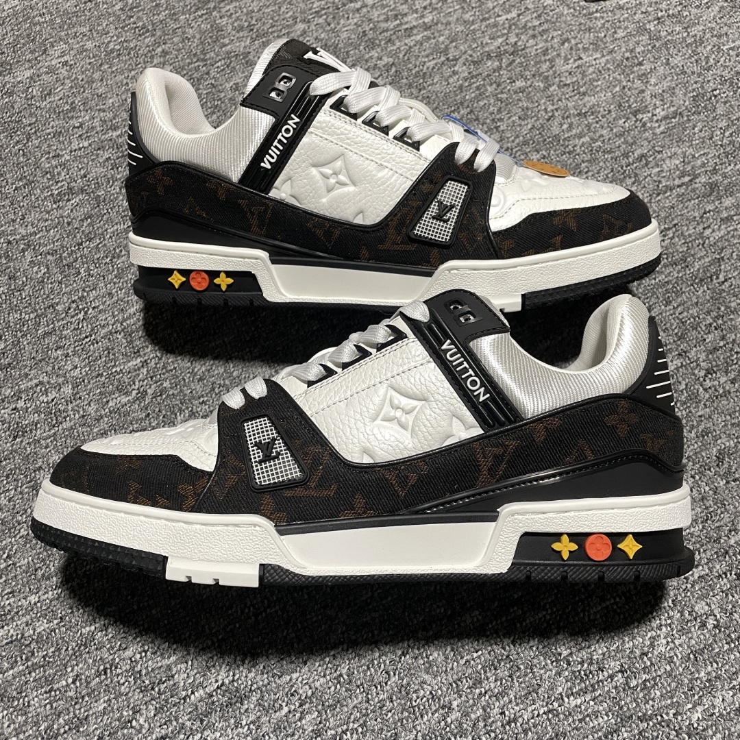   Louis Vuitton 路易威登 LV Trainer 低帮休闲板鞋 海淘代购同渠道品质 高端零