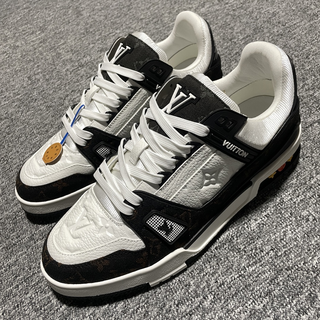   Louis Vuitton 路易威登 LV Trainer 低帮休闲板鞋 海淘代购同渠道品质 高端零