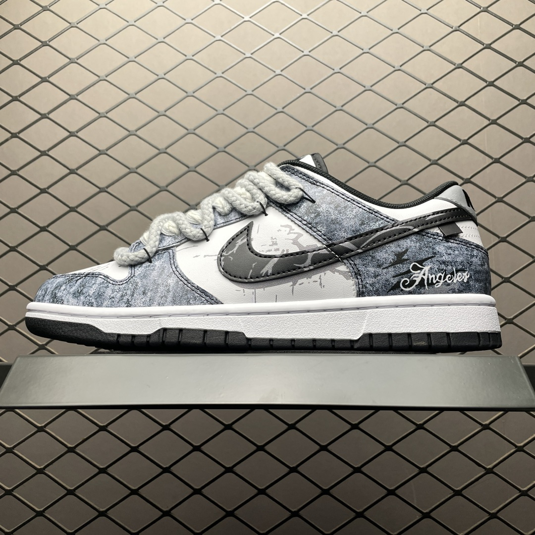 💰640 純原NK Dunk Low 客制款 低幫休閒板鞋 DD1391-100 尺碼：40 40.5 41 42 42.5 43 44 編號：33YEFFJ