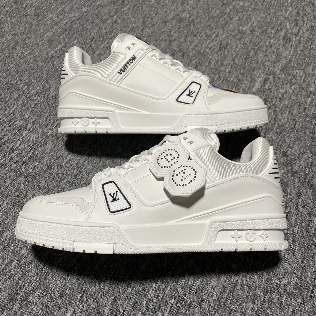  Nigo x Louis Vuitton 路易威登 LV Trainer 联名款 低帮休闲板鞋 海淘代
