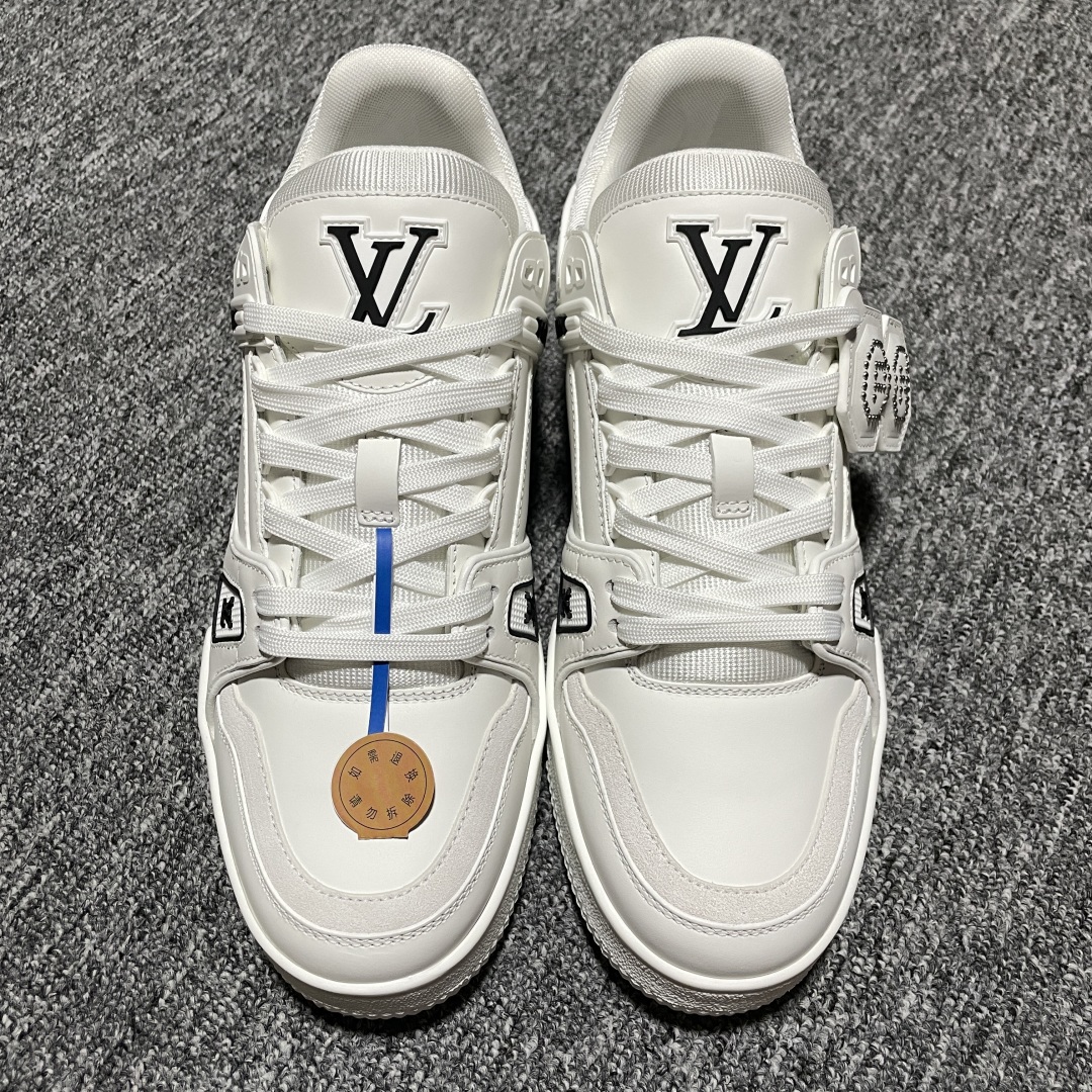  Nigo x Louis Vuitton 路易威登 LV Trainer 联名款 低帮休闲板鞋 海淘代