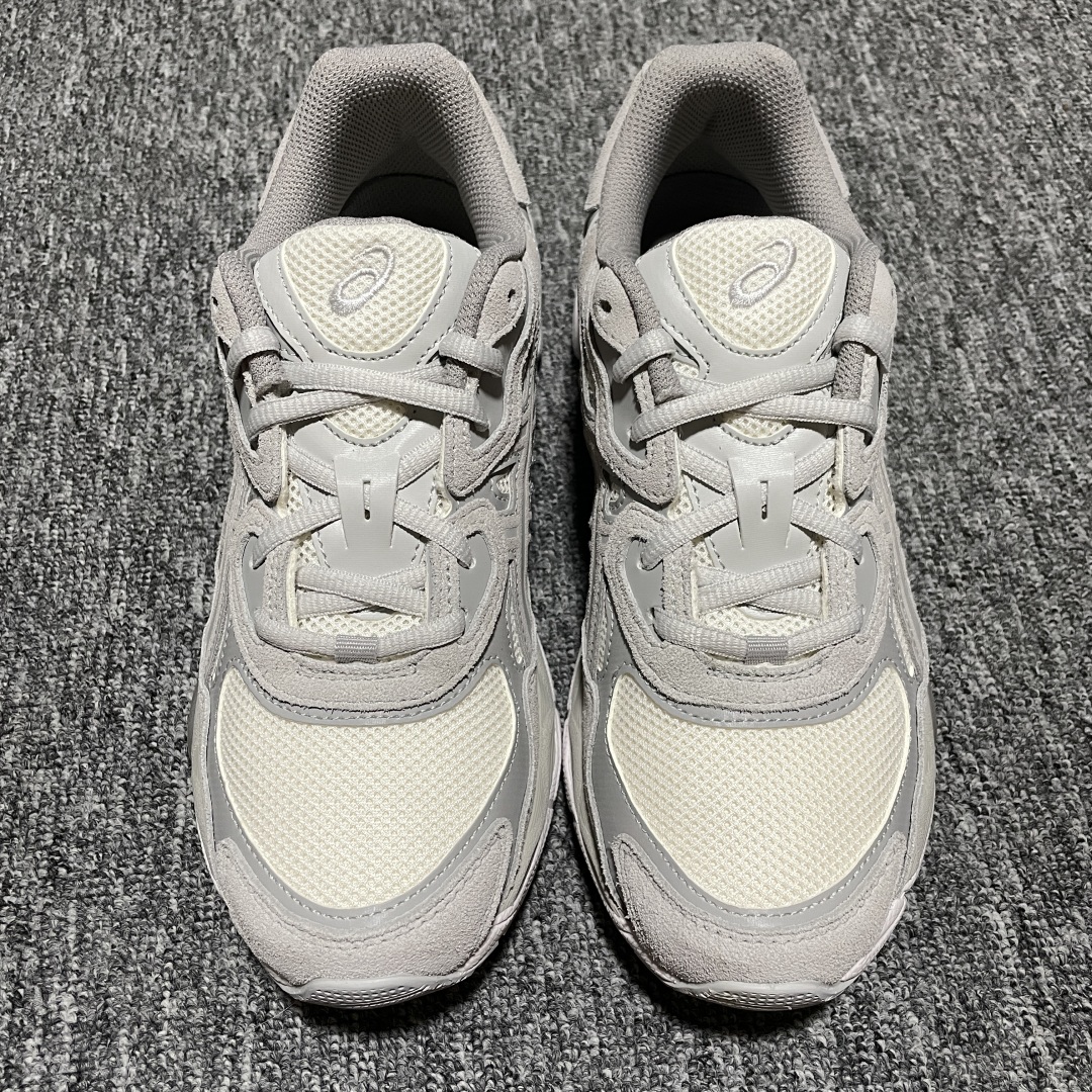  纯原 Asics 亚瑟士 GEL-NYC 低帮运动休闲跑步鞋 1203A663-101 高端零售专供品