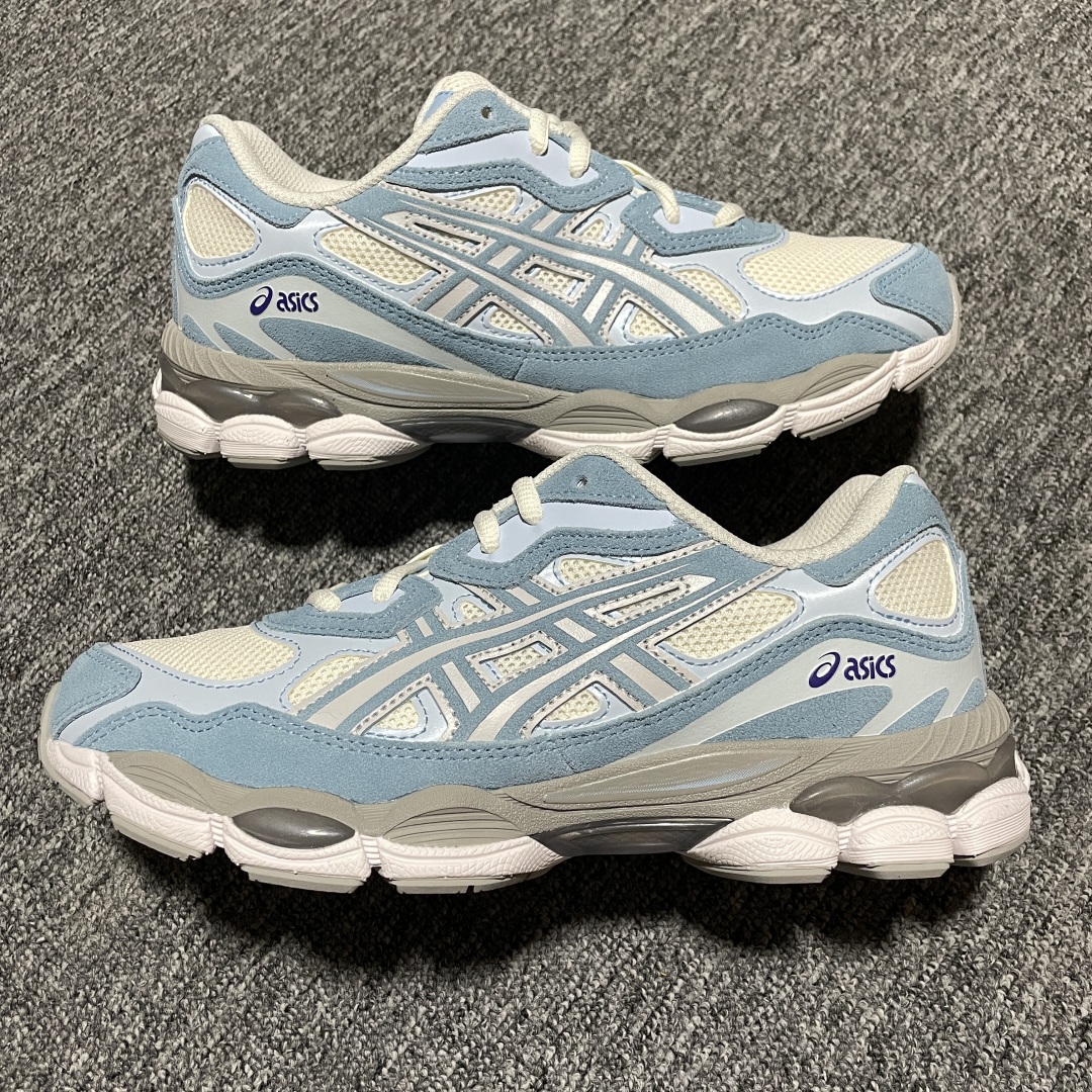  纯原 Asics 亚瑟士 GEL-NYC 低帮运动休闲跑步鞋 1203A383-107 高端零售专供品