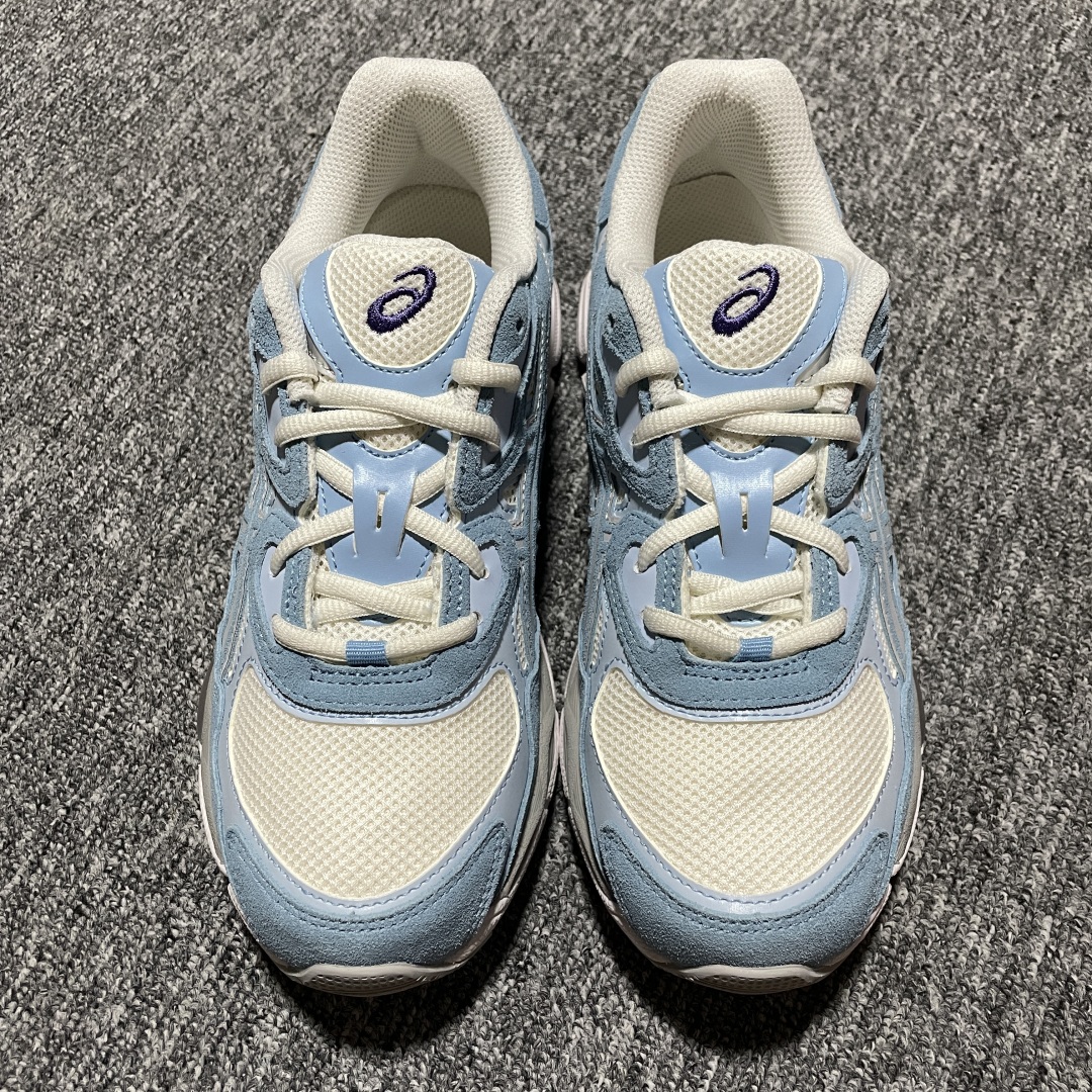  纯原 Asics 亚瑟士 GEL-NYC 低帮运动休闲跑步鞋 1203A383-107 高端零售专供品