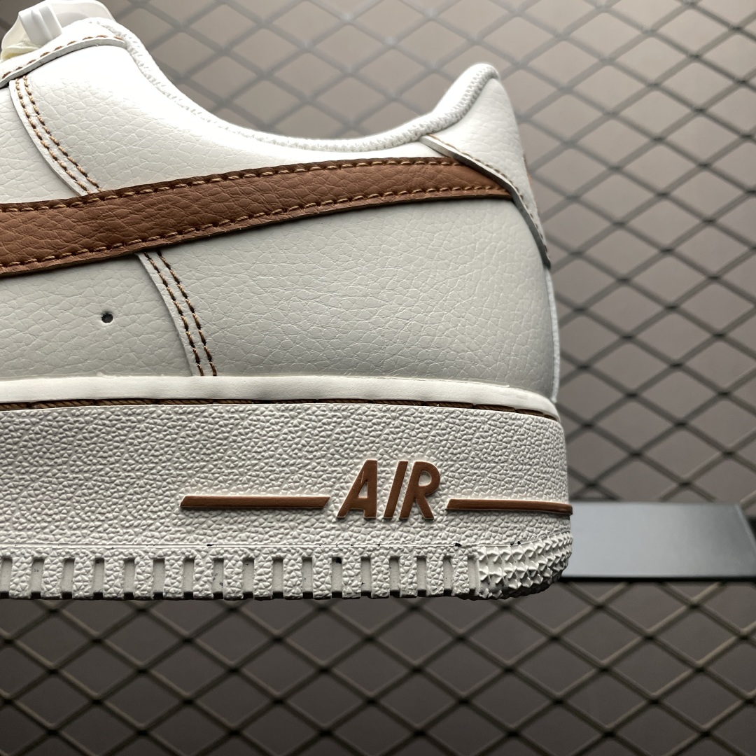   NK Air Force 1 Low 空军一号低帮休闲板鞋 HQ2037-101 原厂冲刀皮料切割干