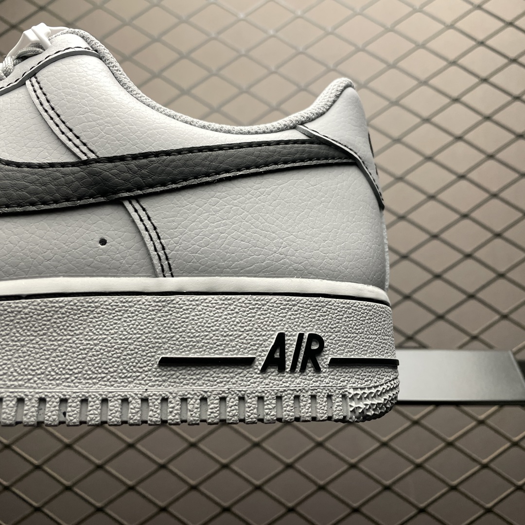   NK Air Force 1 Low 空军一号低帮休闲板鞋 HQ2037-004 原厂冲刀皮料切割干