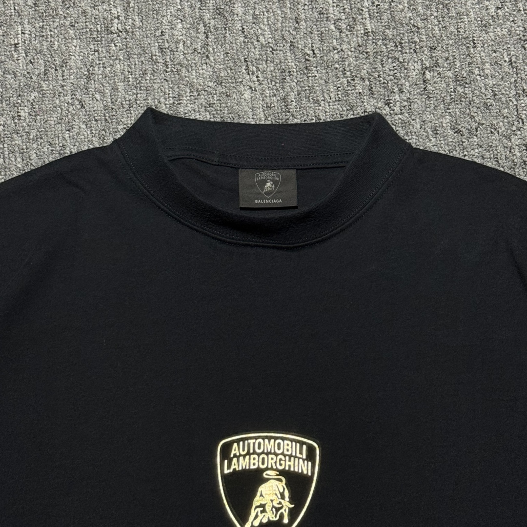   S# Automobili Lamborghini x BLCG 巴黎世家 兰博基尼联名短袖 真正原