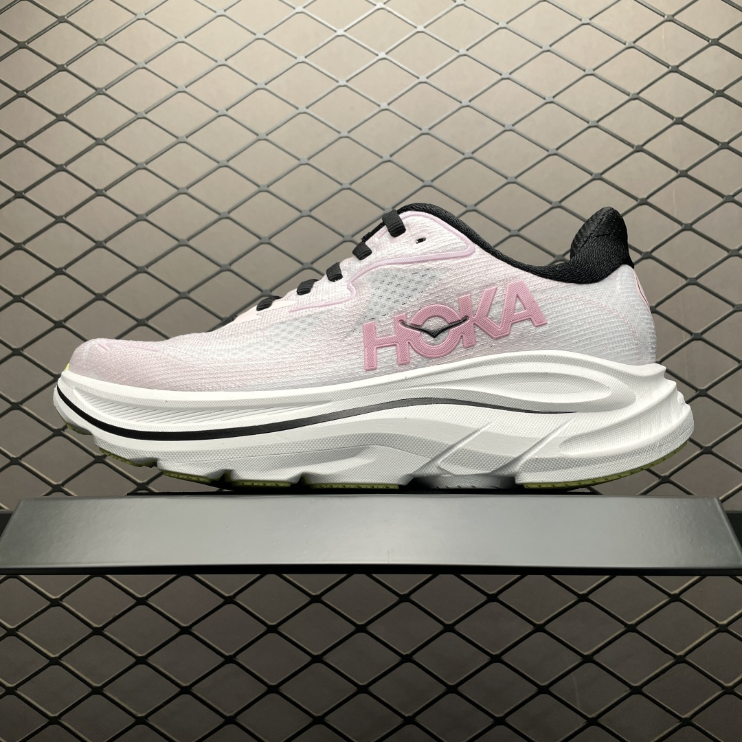 💰550  純原 Hoka One One Clifton 10 低幫厚底輕量戶外運動鞋 1162031 原裝輕量化材料超輕量大底 正確中底布 區別市面通貨 尺碼：36 36.5 37 38 38.5 39 40 編號：25YEFFTX