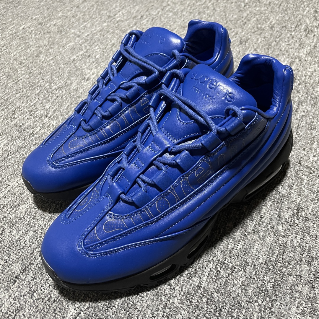   纯原 Supreme x NK Air Max 95 LUX 联名款 气垫跑鞋 CI0999-400