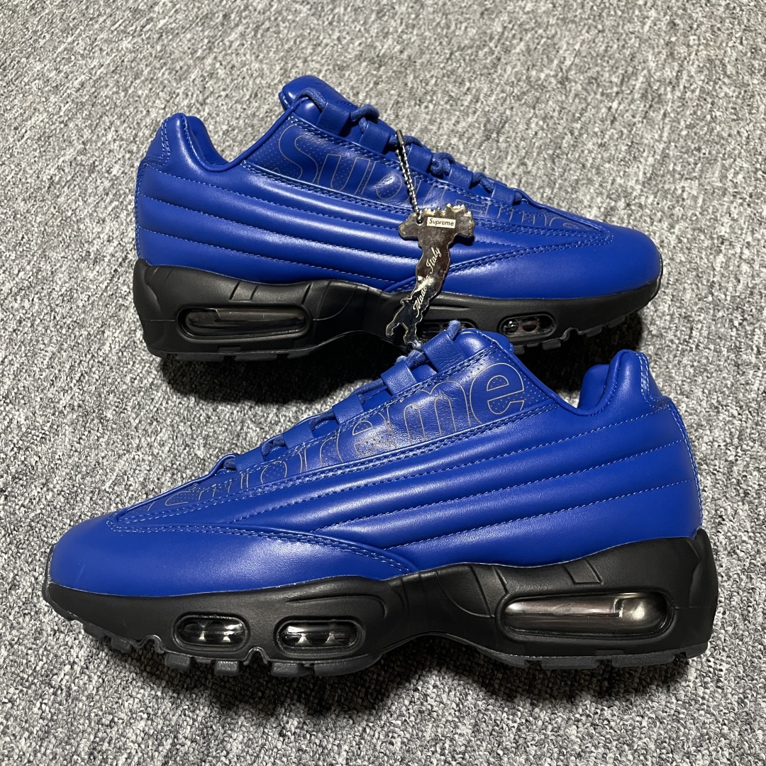   纯原 Supreme x NK Air Max 95 LUX 联名款 气垫跑鞋 CI0999-400