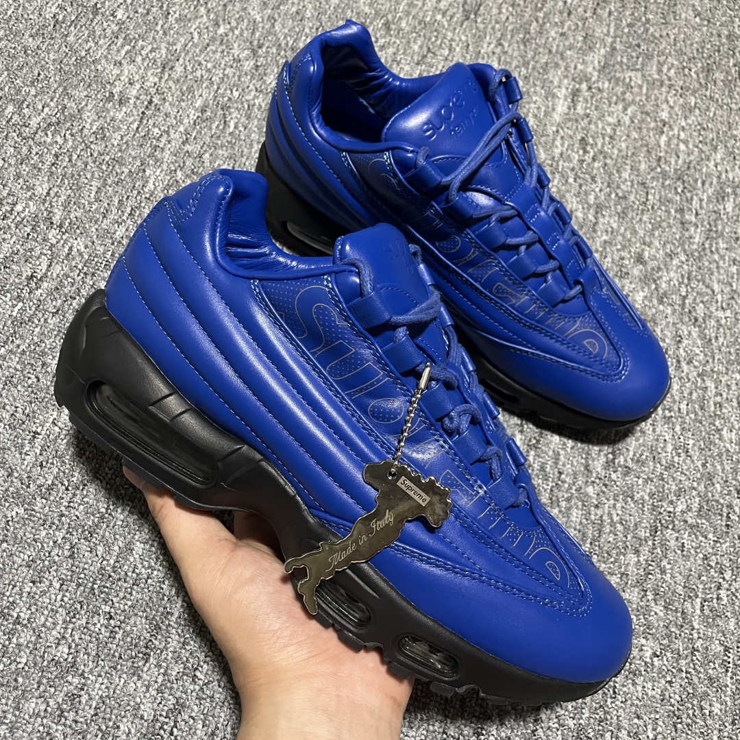   纯原 Supreme x NK Air Max 95 LUX 联名款 气垫跑鞋 CI0999-400
