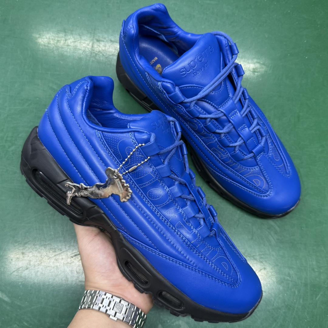   纯原 Supreme x NK Air Max 95 LUX 联名款 气垫跑鞋 CI0999-400