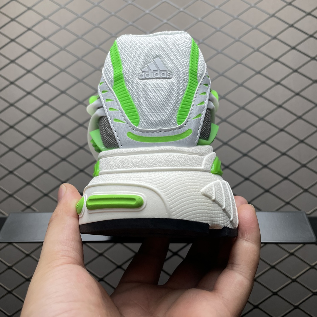 图片[2]-外贸爆款 Pharrell x AD Adistar Jellyfish 联名款低帮复古风老爹鞋 JP9264 未来科技感十足 以3D风格焕新演绎标志性三条纹 为造型添上点睛之笔 金属质感视觉效果TPU自带哑光反射 非常的细节 最大的亮点无疑是鞋屁股 大块的tpu包裹 让增高的大底不再突兀 更显腿长脚细 尺码：36 36.5 37 38 38.5 39 40 40.5 41 42 42.5 43 44 44.5 45 46 47-选品中心