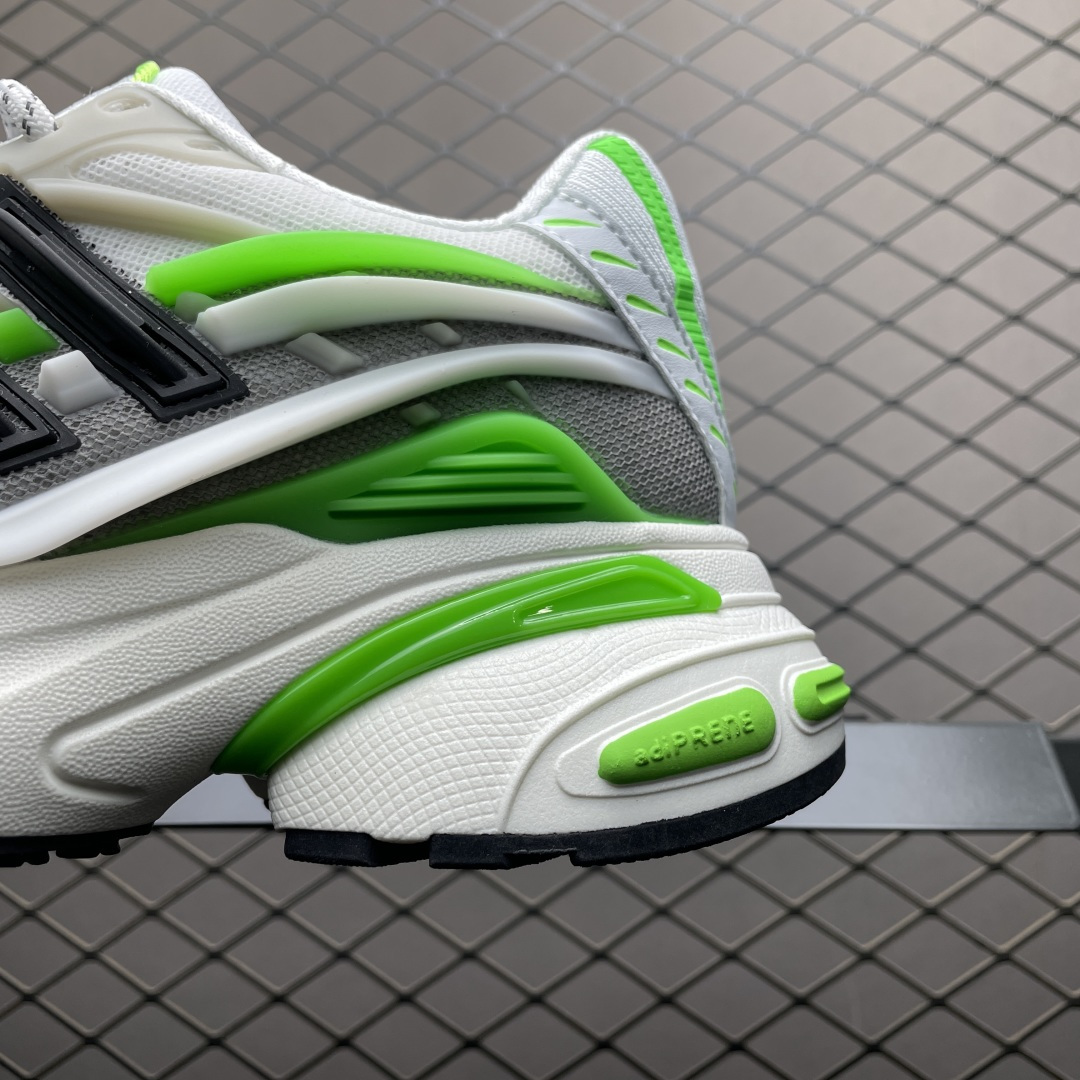 图片[4]-外贸爆款 Pharrell x AD Adistar Jellyfish 联名款低帮复古风老爹鞋 JP9264 未来科技感十足 以3D风格焕新演绎标志性三条纹 为造型添上点睛之笔 金属质感视觉效果TPU自带哑光反射 非常的细节 最大的亮点无疑是鞋屁股 大块的tpu包裹 让增高的大底不再突兀 更显腿长脚细 尺码：36 36.5 37 38 38.5 39 40 40.5 41 42 42.5 43 44 44.5 45 46 47-选品中心