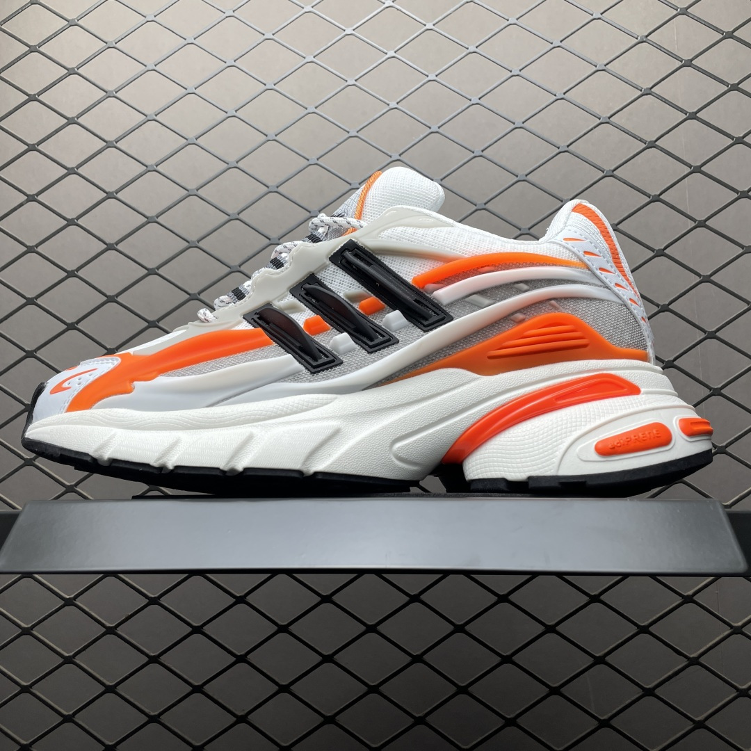 外贸爆款 Pharrell x AD Adistar Jellyfish 联名款低帮复古风老爹鞋 JP9261 未来科技感十足 以3D风格焕新演绎标志性三条纹 为造型添上点睛之笔 金属质感视觉效果TPU自带哑光反射 非常的细节 最大的亮点无疑是鞋屁股 大块的tpu包裹 让增高的大底不再突兀 更显腿长脚细 尺码：36 36.5 37 38 38.5 39 40 40.5 41 42 42.5 43 44 44.5 45 46 47-选品中心