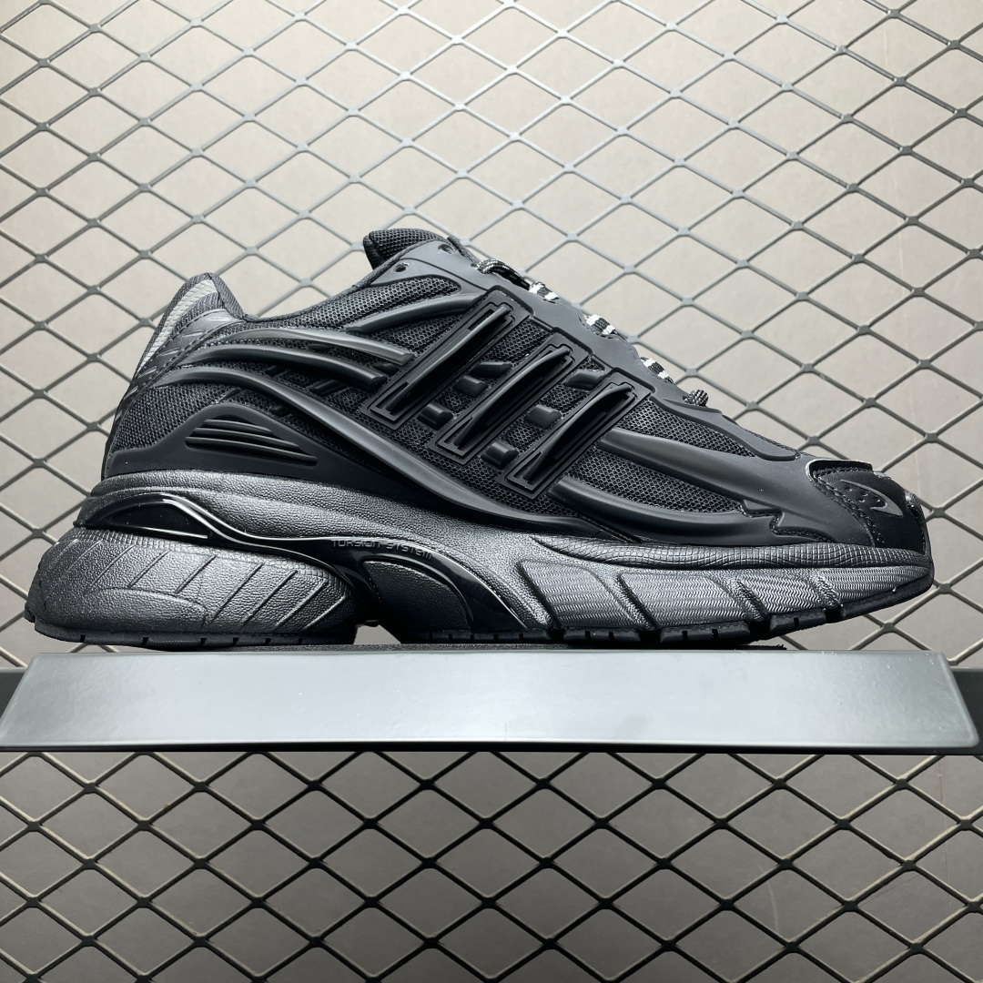 图片[3]-外贸爆款 Pharrell x AD Adistar Jellyfish 联名款低帮复古风老爹鞋 JP9260 未来科技感十足 以3D风格焕新演绎标志性三条纹 为造型添上点睛之笔 金属质感视觉效果TPU自带哑光反射 非常的细节 最大的亮点无疑是鞋屁股 大块的tpu包裹 让增高的大底不再突兀 更显腿长脚细 尺码：36 36.5 37 38 38.5 39 40 40.5 41 42 42.5 43 44 44.5 45 46 47-选品中心