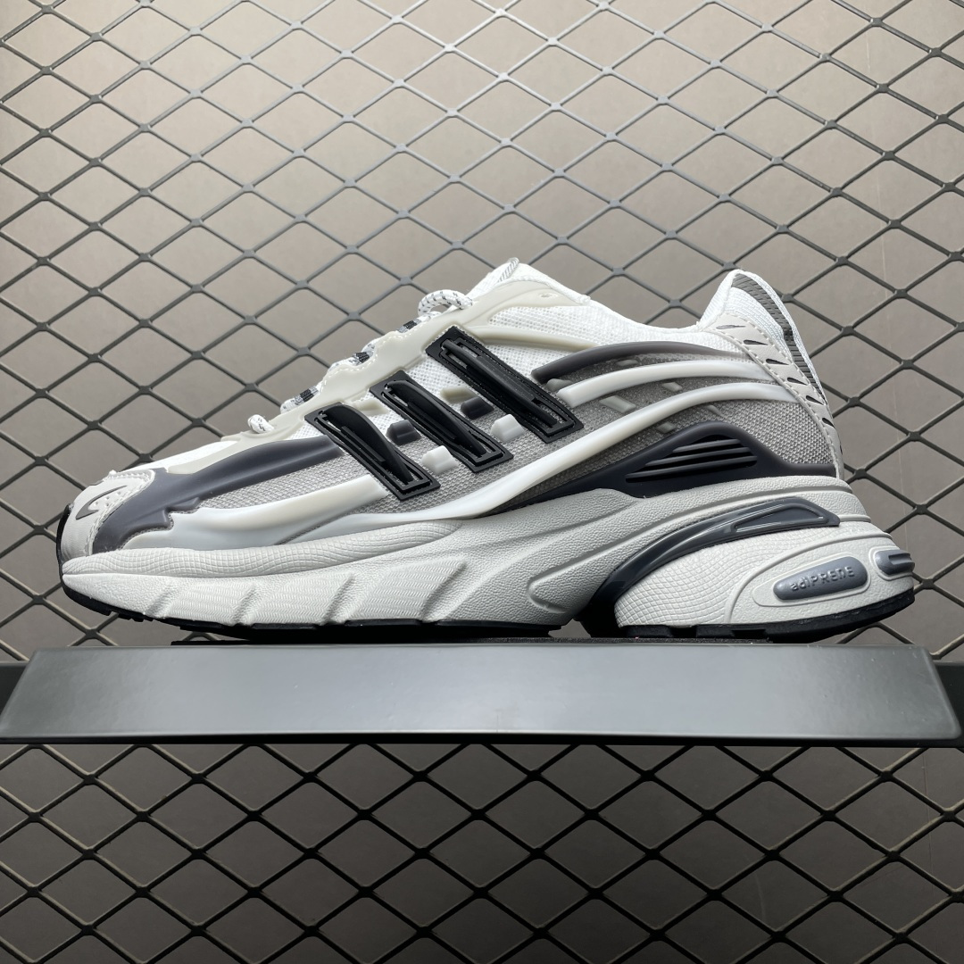 图片[2]-外贸爆款 Pharrell x AD Adistar Jellyfish 联名款低帮复古风老爹鞋 未来科技感十足 以3D风格焕新演绎标志性三条纹 为造型添上点睛之笔 金属质感视觉效果TPU自带哑光反射 非常的细节 最大的亮点无疑是鞋屁股 大块的tpu包裹 让增高的大底不再突兀 更显腿长脚细 尺码：36 36.5 37 38 38.5 39 40 40.5 41 42 42.5 43 44 44.5 45 46 47-选品中心