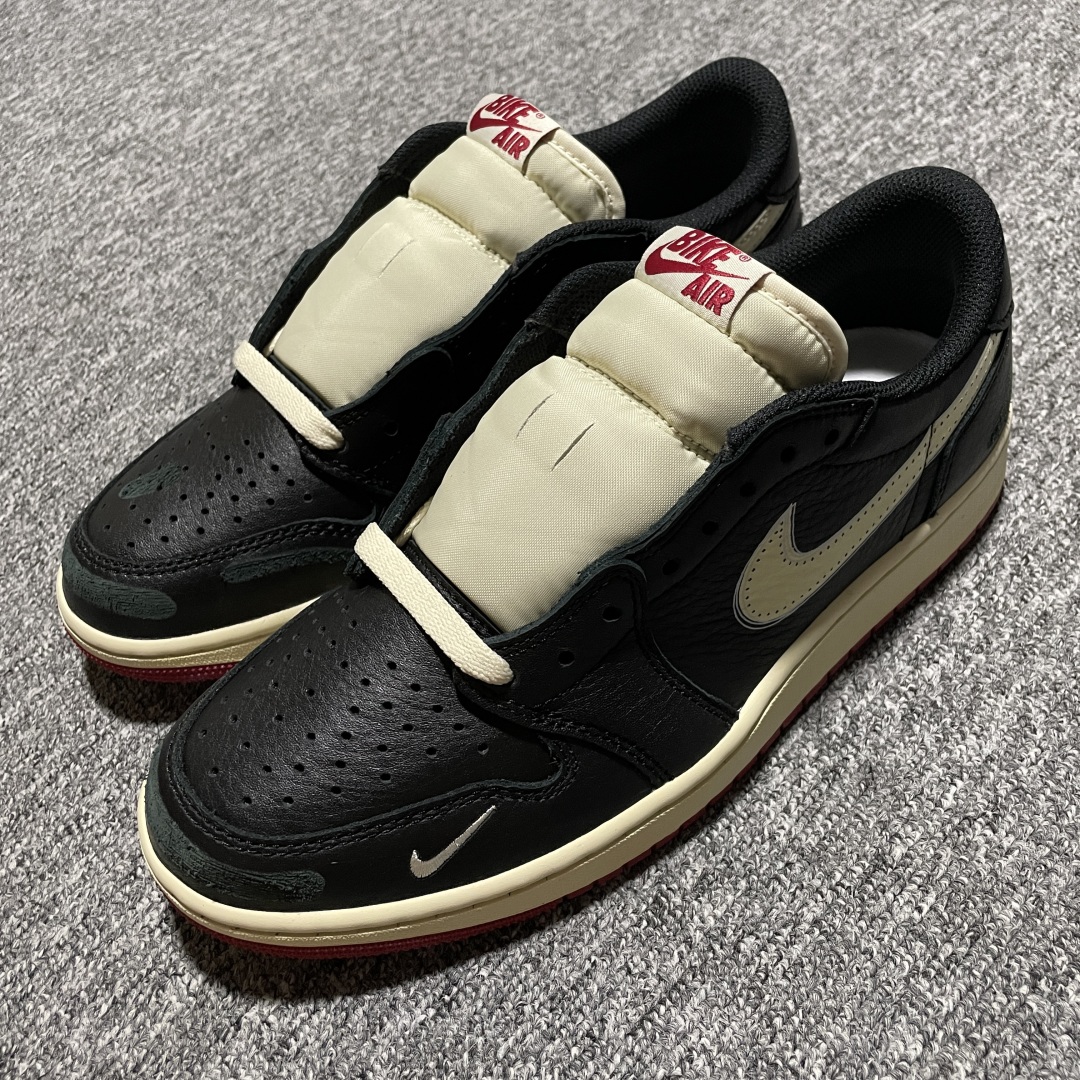 纯原 Nigel Sylvester x Jordan Air Jordan 1 Low OG Nitr