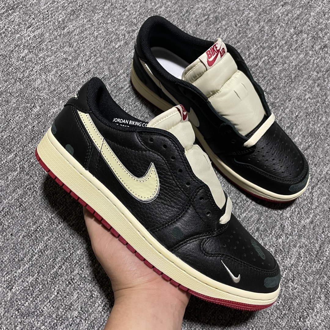 纯原 Nigel Sylvester x Jordan Air Jordan 1 Low OG Nitr