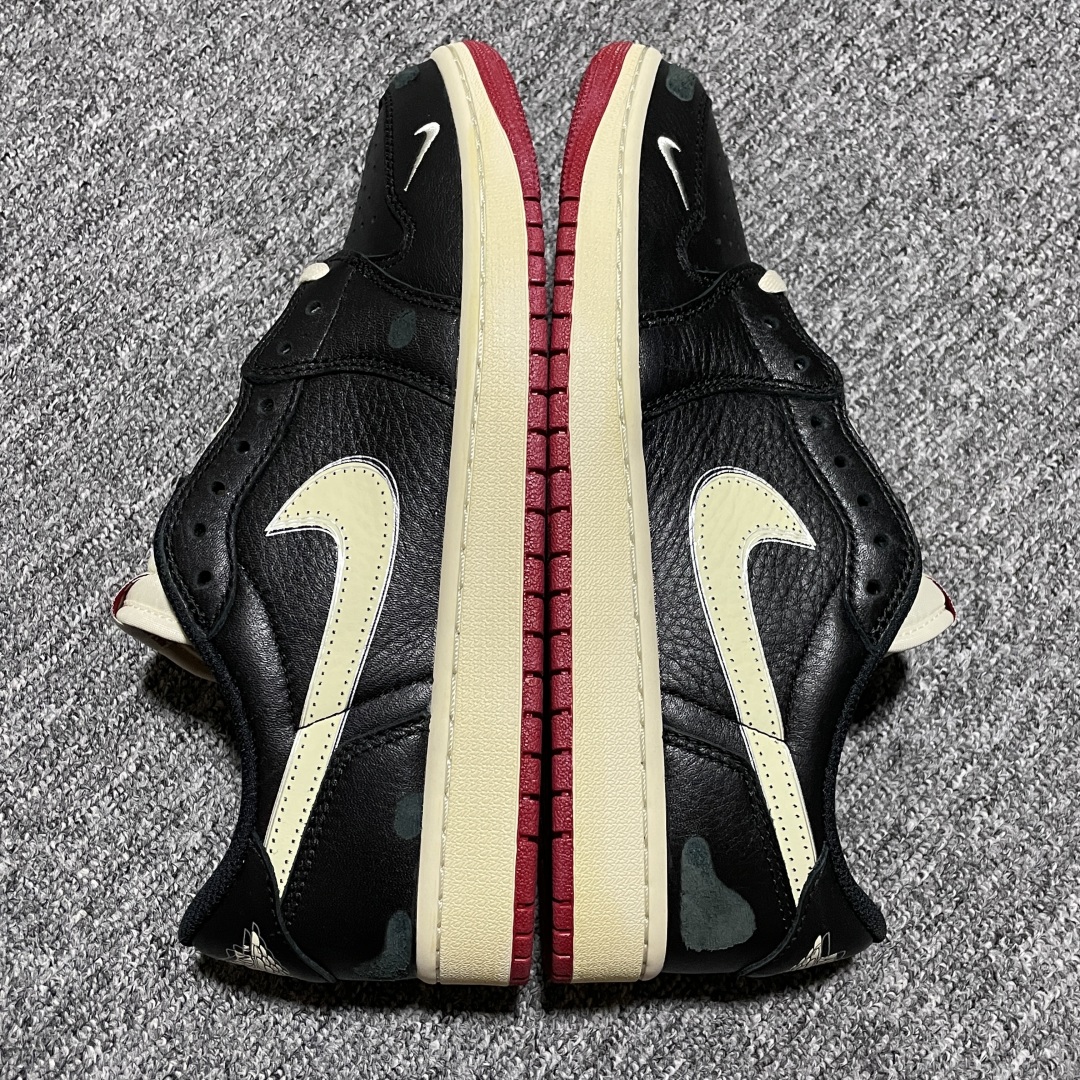 纯原 Nigel Sylvester x Jordan Air Jordan 1 Low OG Nitr
