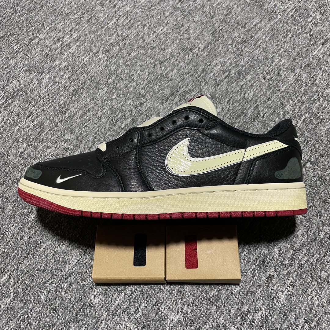 纯原 Nigel Sylvester x Jordan Air Jordan 1 Low OG Nitr