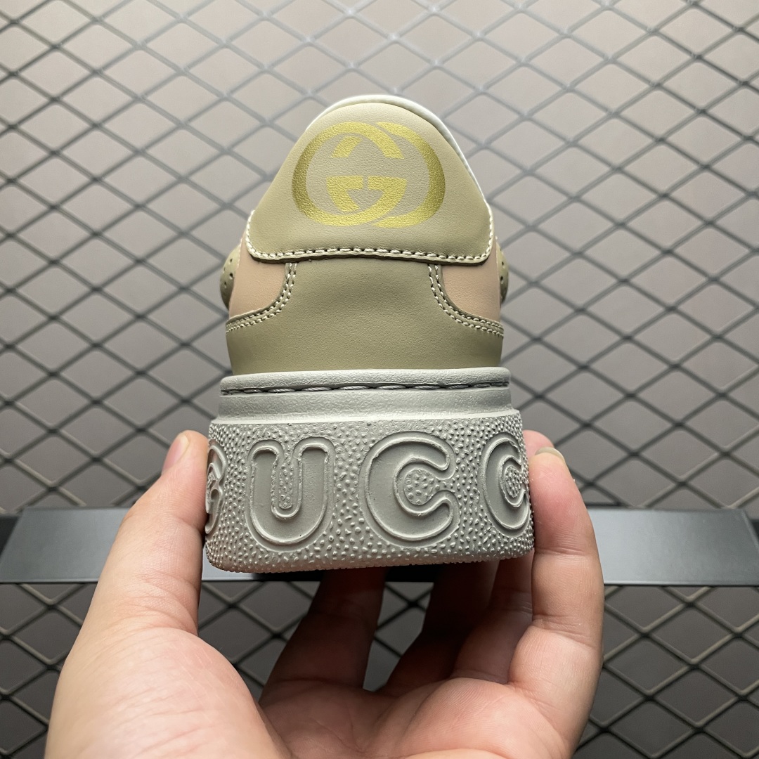 代购专供品质 Gucci 古驰 Screener 厚底休闲鞋 厚底增高系列 全新版本出货 正确版型 高端