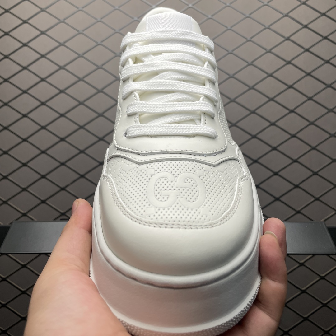 代购专供品质 Gucci 古驰 Screener 厚底休闲鞋 厚底增高系列 全新版本出货 正确版型 高端