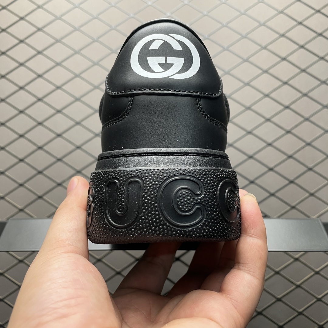 代购专供品质 Gucci 古驰 Screener 厚底休闲鞋 厚底增高系列 全新版本出货 正确版型 高端