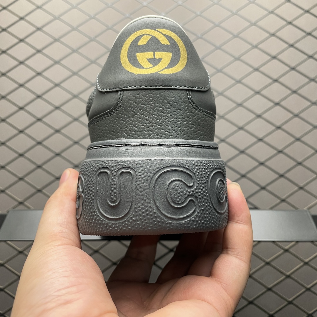 代购专供品质 Gucci 古驰 Screener 厚底休闲鞋 厚底增高系列 全新版本出货 正确版型 高端