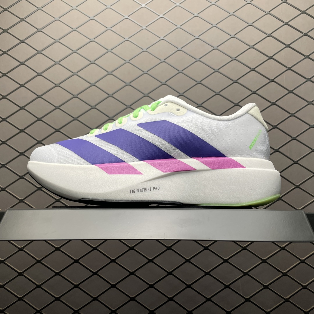 AD 阿迪 Adizero EVO 低帮休闲跑步鞋 JS4456 尺码：36 36.5 37 38 38