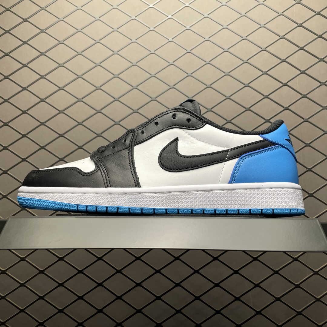 S纯原版本 Jordan Air Jordan 1 Low 'Black and Dark Powder
