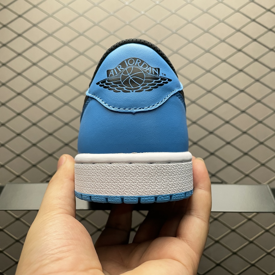 S纯原版本 Jordan Air Jordan 1 Low 'Black and Dark Powder