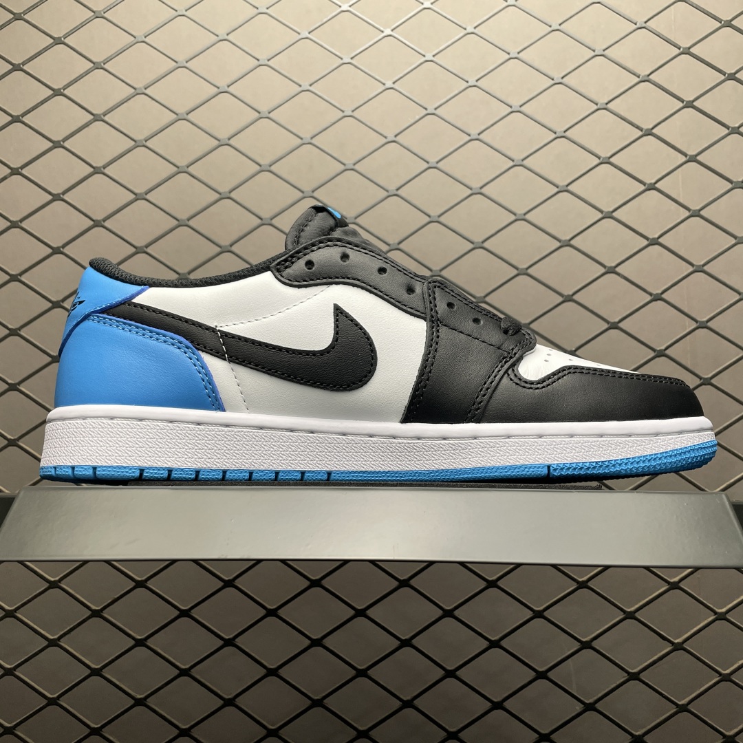S纯原版本 Jordan Air Jordan 1 Low 'Black and Dark Powder