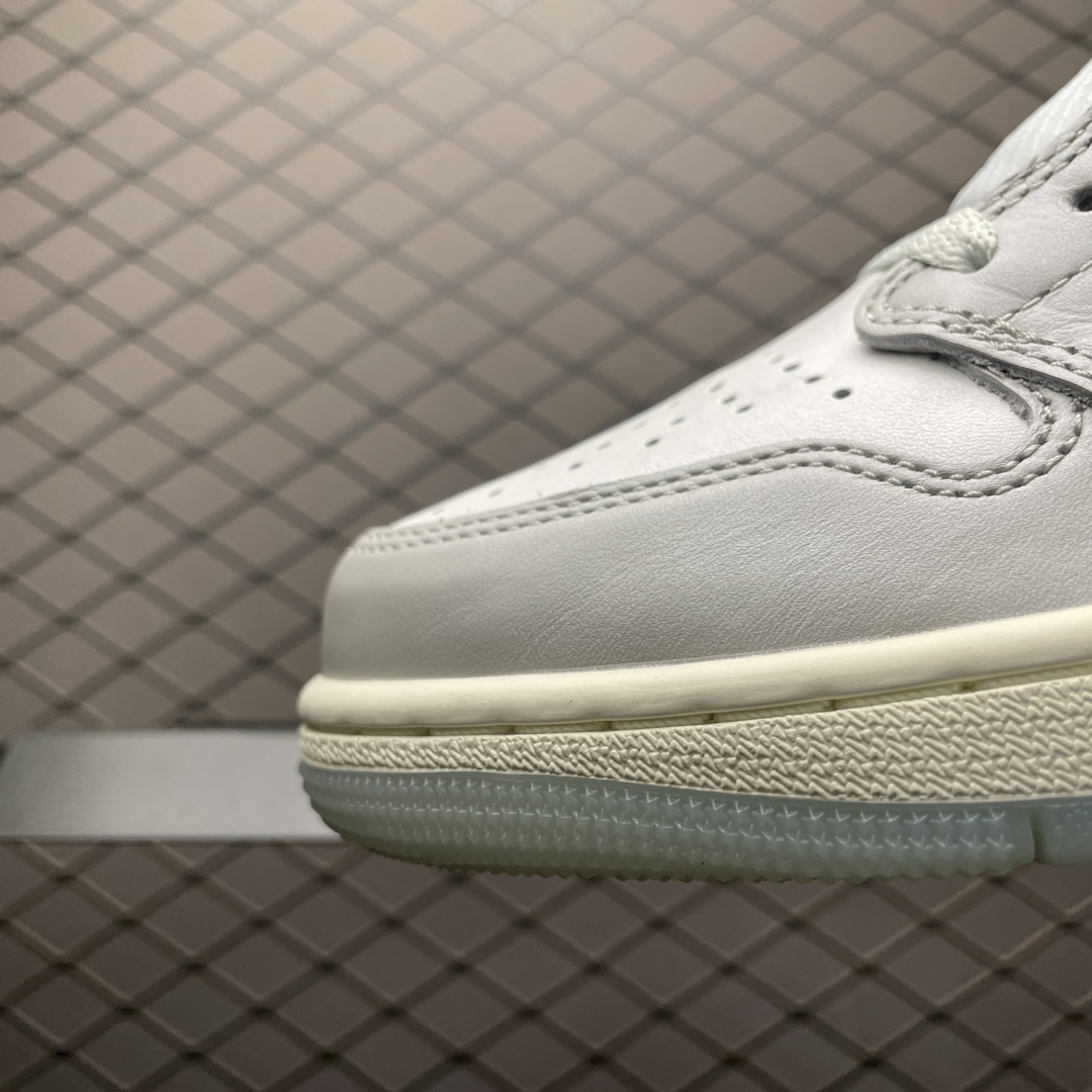 S纯原版本 Jordan Air Jordan 1 LOW OG “蛇年/CNY” 白灰渐变 AJ1乔1