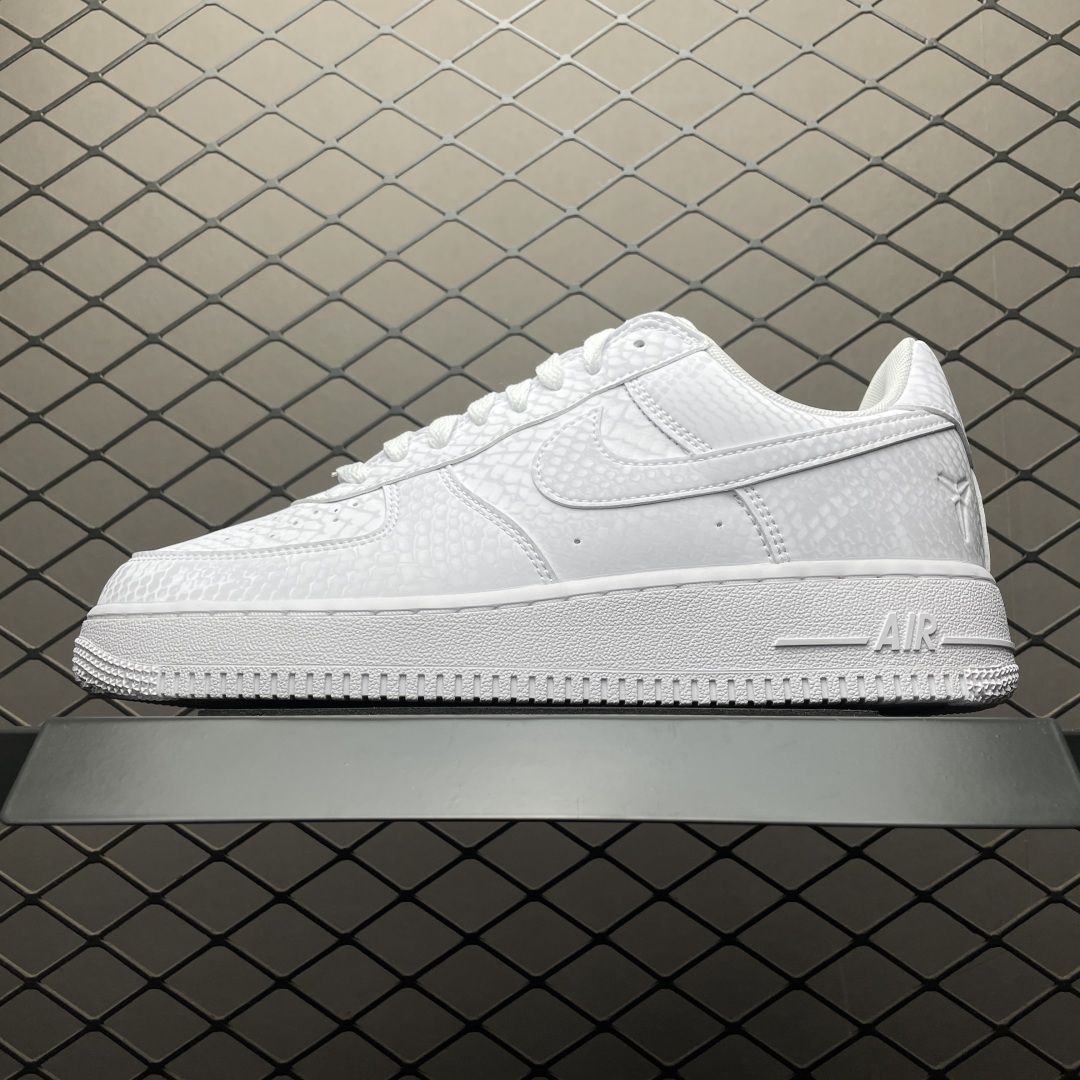 纯原 Kobe Bryant x NK Air Force 1 Low 白曼巴 科比联名款空军一号低帮休