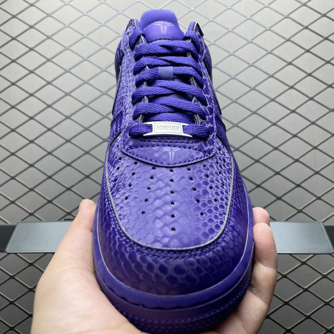 纯原 Kobe Bryant x NK Air Force 1 Low 紫曼巴 科比联名款空军一号低帮休